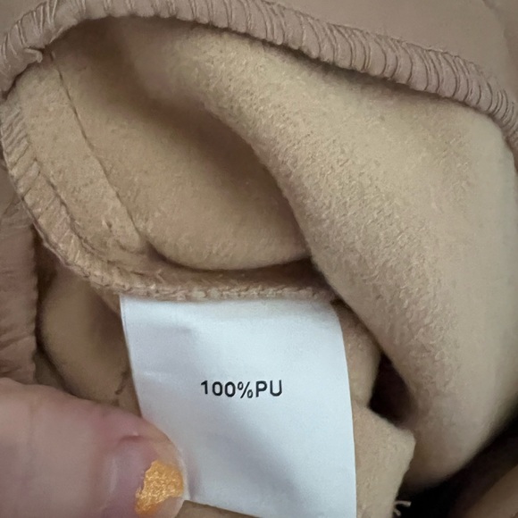 Guapi dead or alive faux leather pants neutral cargo size 40x30 - Picture 7 of 8